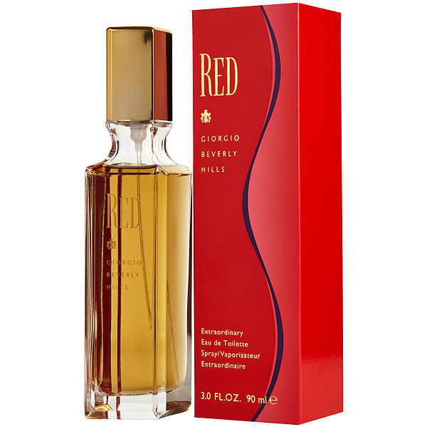 Red Giorgio Beverly Hills For Women 3.0oz