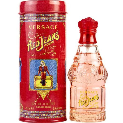 Versace Red Jeans Women