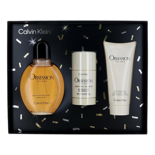 Gift Set Calvin Klein Obsession Black Men
