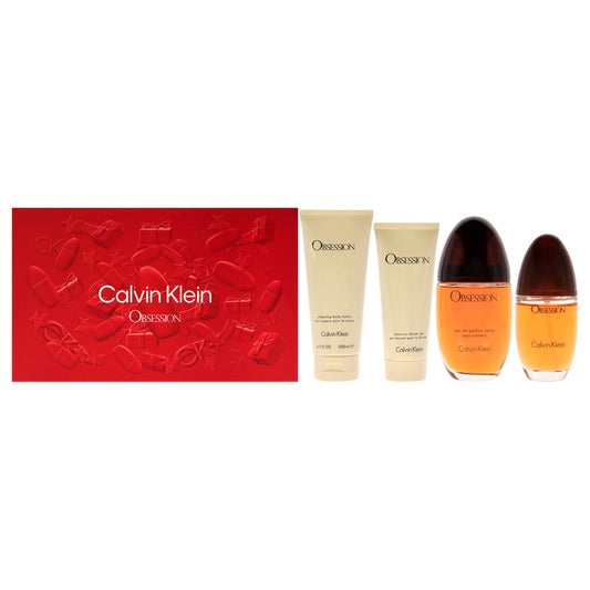 Gift Set Calvin Klein Obsession Red