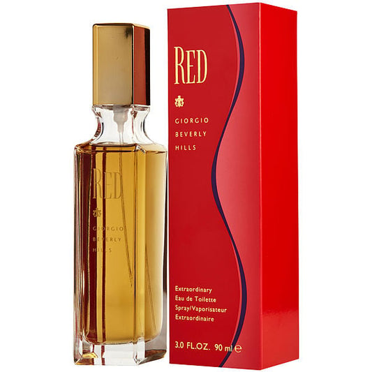 Red Giorgio Beverly Hills For Women 3.0oz